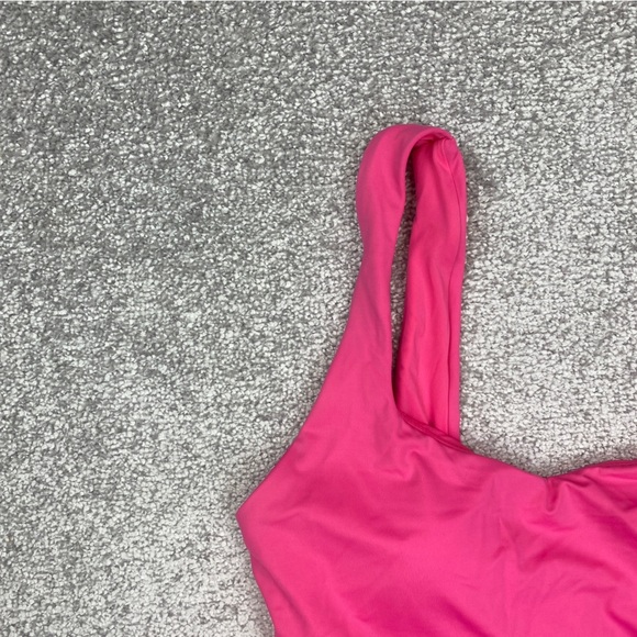 Andie The Marbella One-Piece Medium Pink Swimsuit Maillot Tank Full Bottom AO246 - Picture 4 of 11